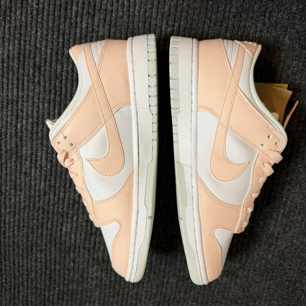 Size 8.5 Nike Dunk Low Next Nature Pale Coral Pink Unworn Tennis Shoes Sneakers - Picture 6 of 8